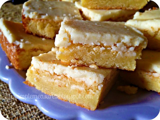 White Chocolate Decadence Bars