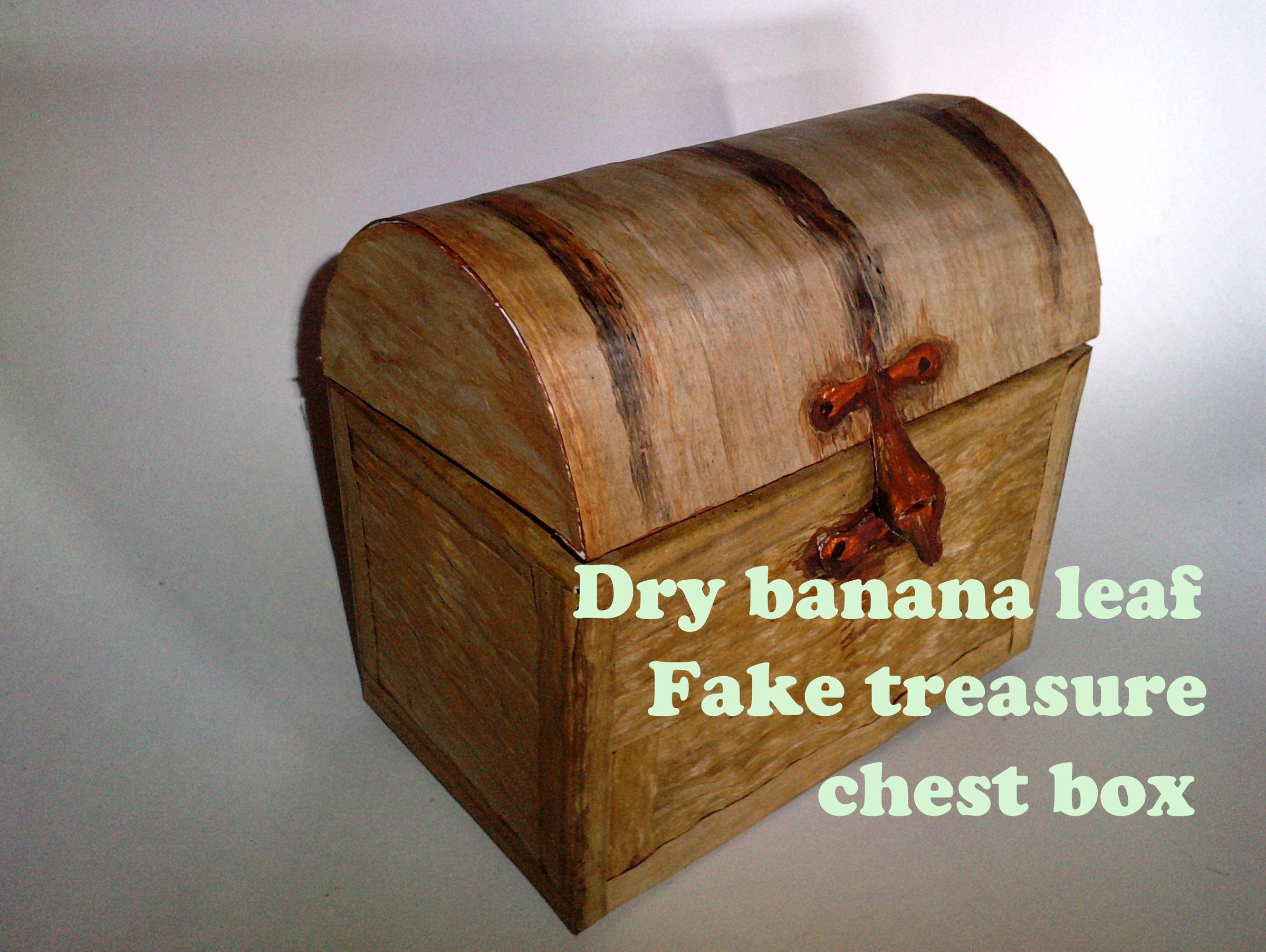 Cheap Treasure Chest Box (REAL Wood LOOK) 6 Steps (with Pictures