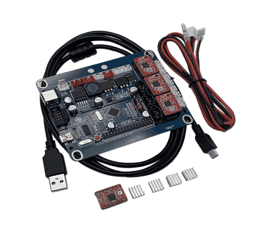 Building a CNC Router Controller With A4988 Stepper Motor Driver
