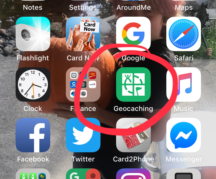 Saving a New Geocaching Waypoint on IPhone