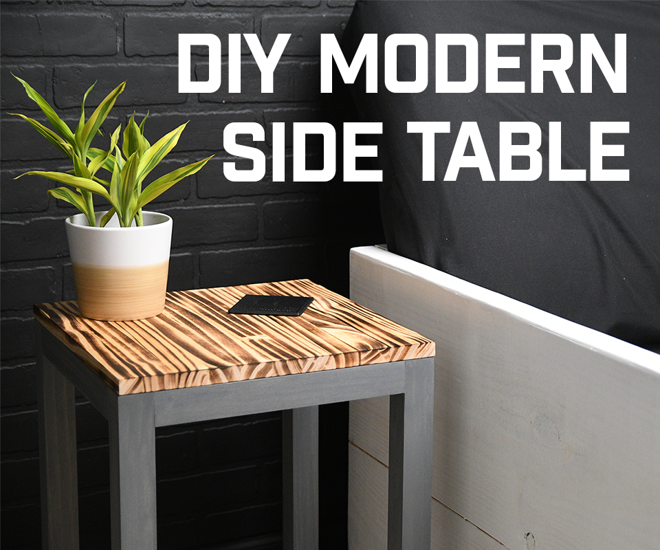 DIY Modern Side Table