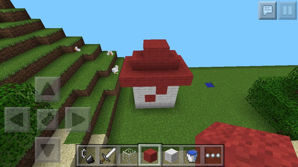 How to Make a Minecraft Mushroom House