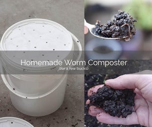 Homemade Worm Composter (for a Few Bucks)