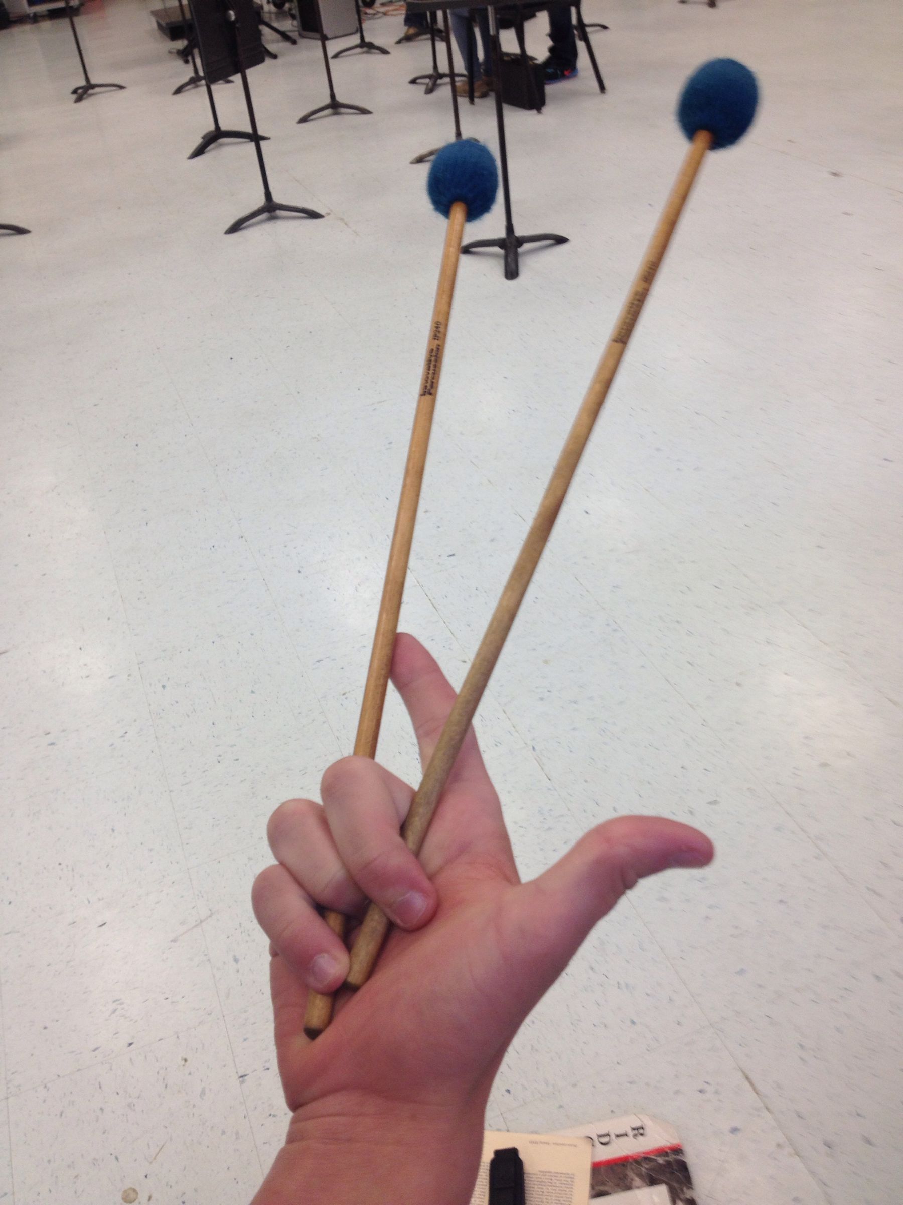 How to Hold Four Mallets Using Stevens Grip 6 Steps Instructables
