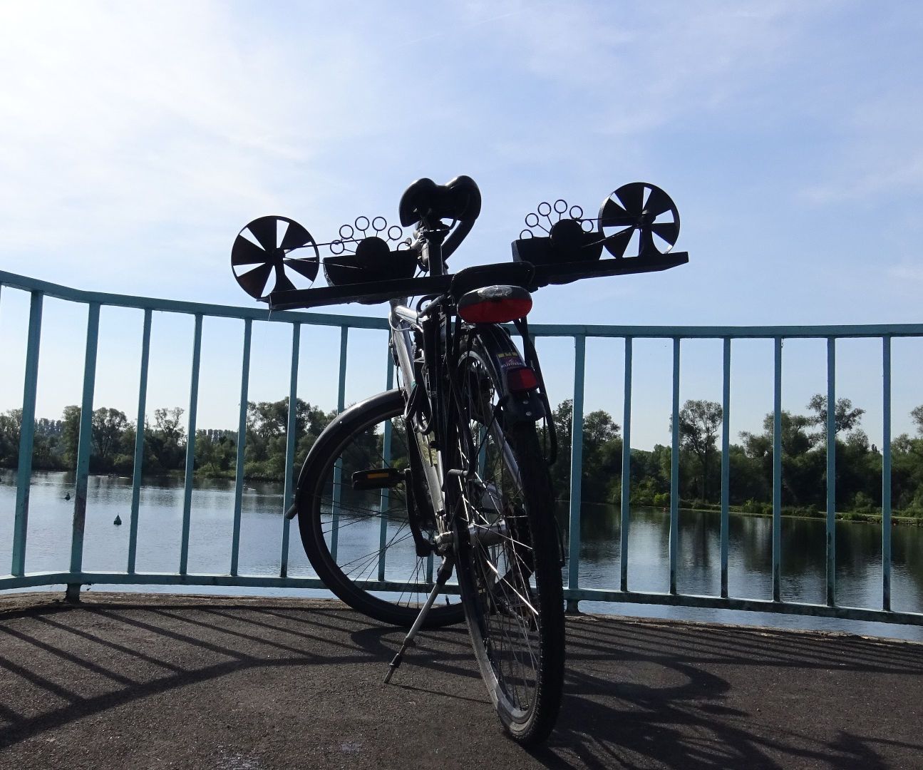The Bicycle Bubble Machine