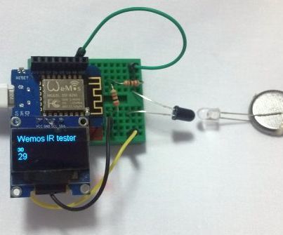 Simple Infrared LED and Photodiode Tester