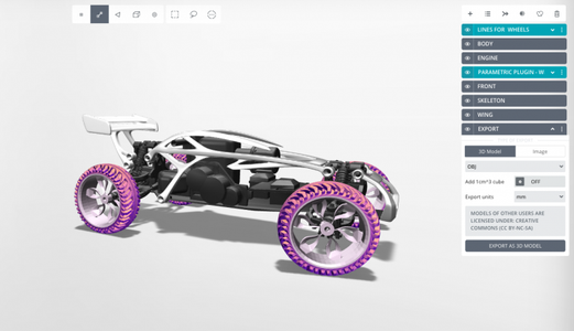 Export and 3D Print the Buggy