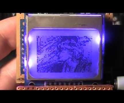Streaming Video From SD Card to Nokia LCD With Arduino
