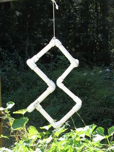 Build a 3D to 2D Projection Sculpture From PVC Pipe