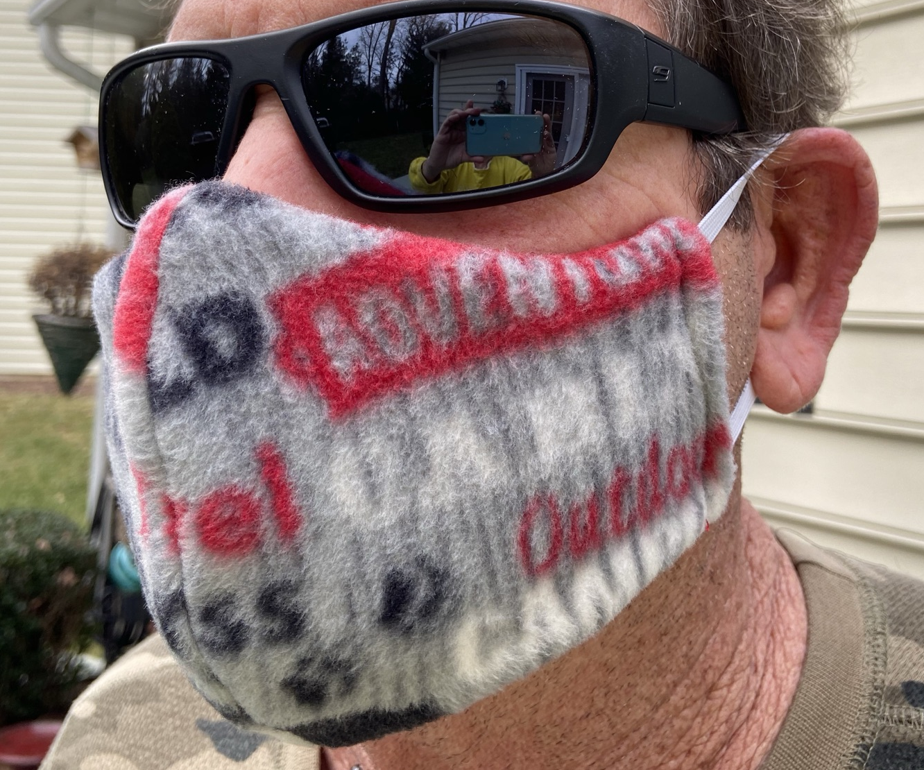 Reversible Fleece Face Mask