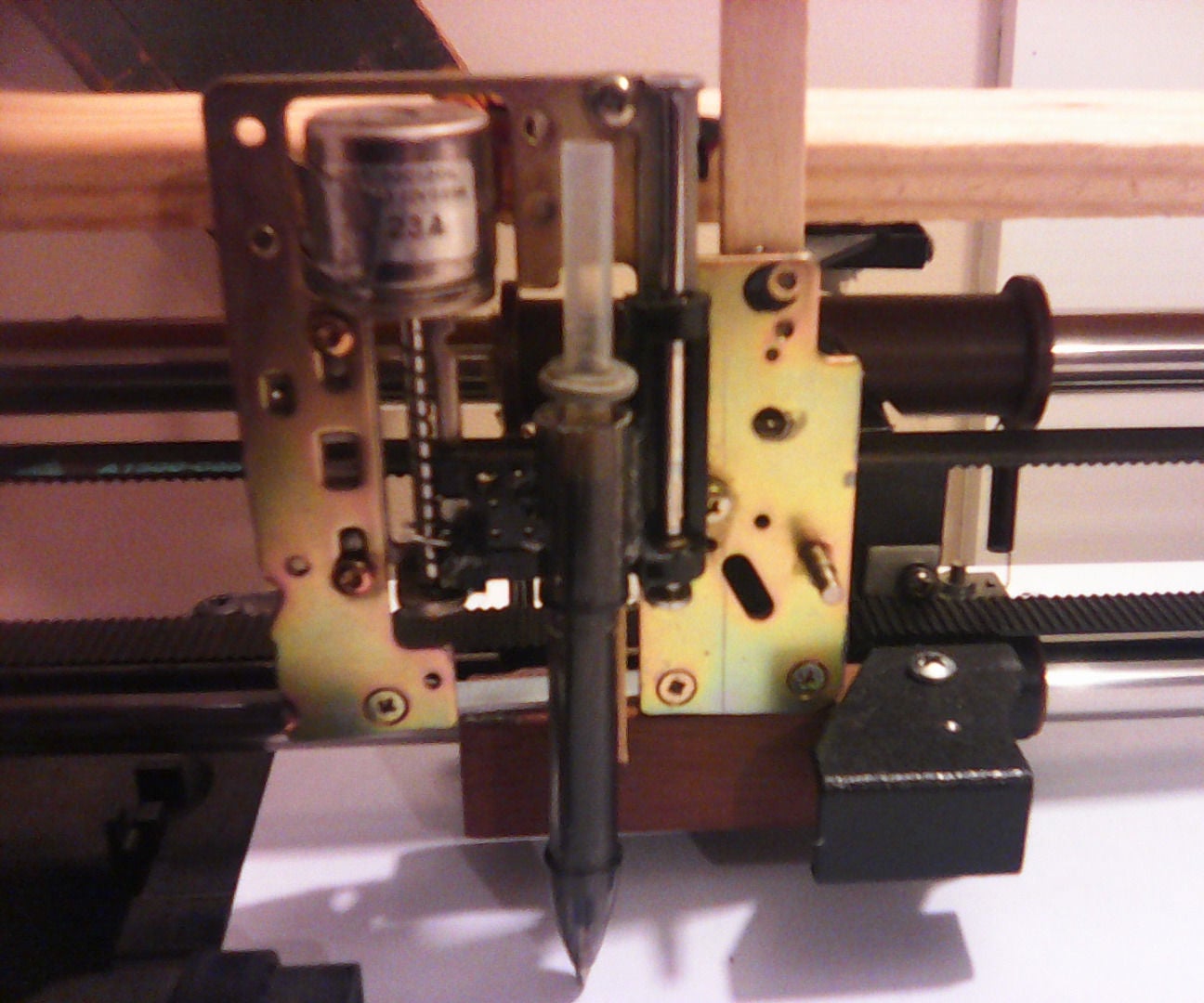 Sliding Pen/knife/pencil Holder for Cnc or Pen Plotter 7 Steps