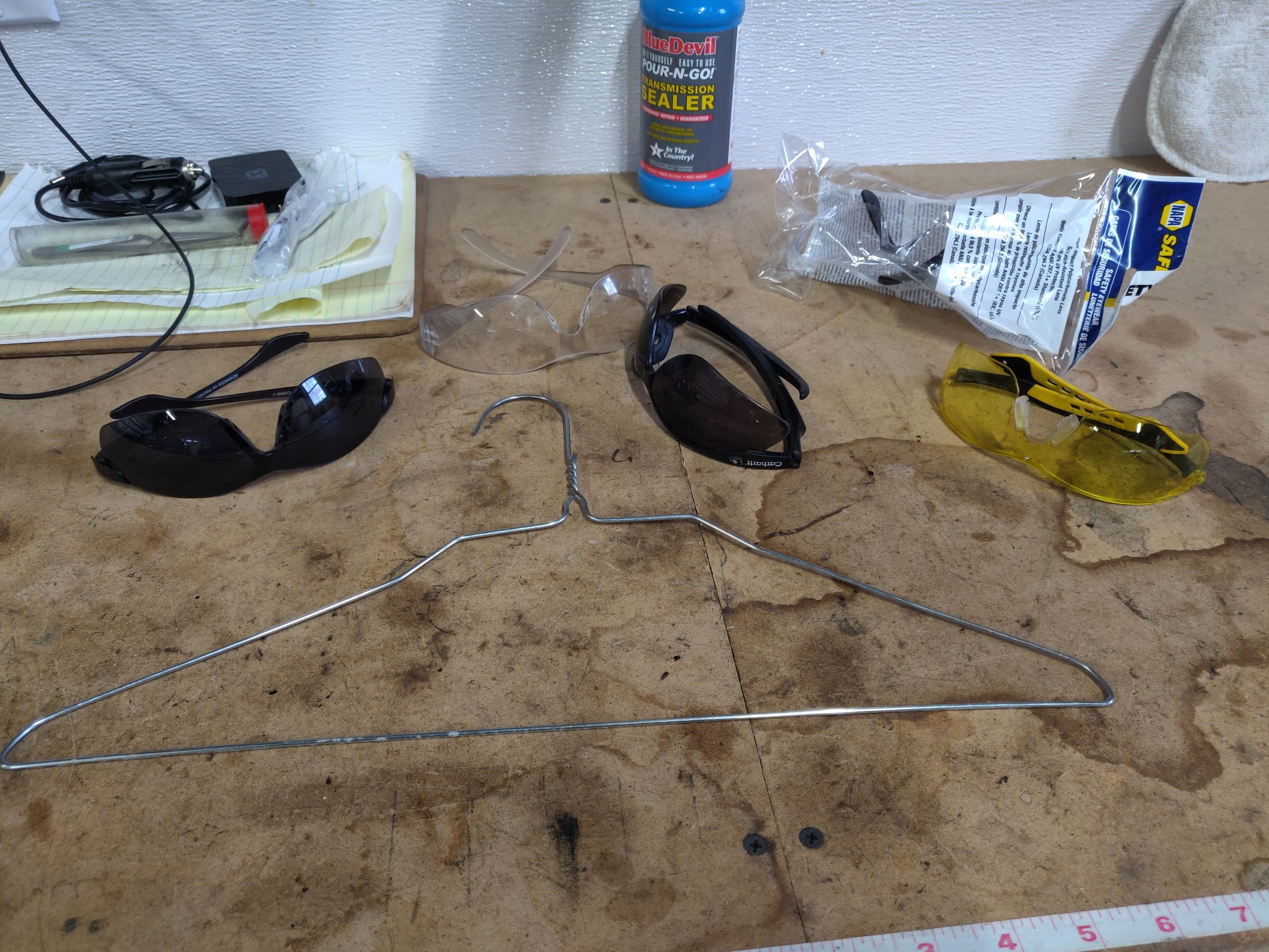 Easy Safety Glasses Storage 6 Steps Instructables