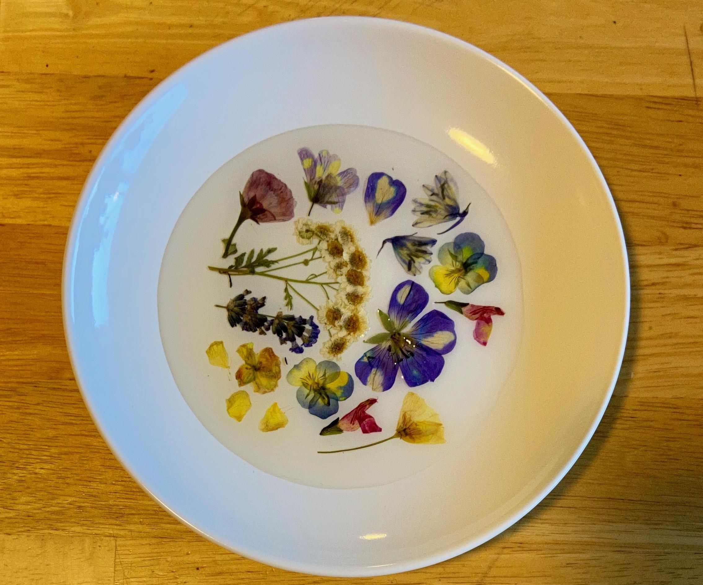 Pressed Flower Plates
