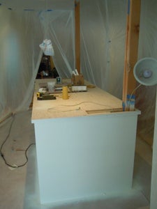 PREP FOR PAINT AND SPRAY