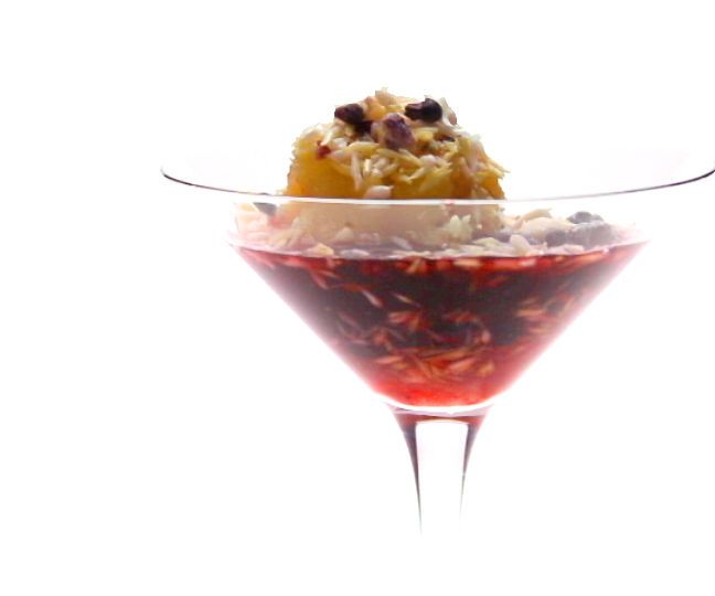 Molecular Mixology - Deep Frozen Sangria 