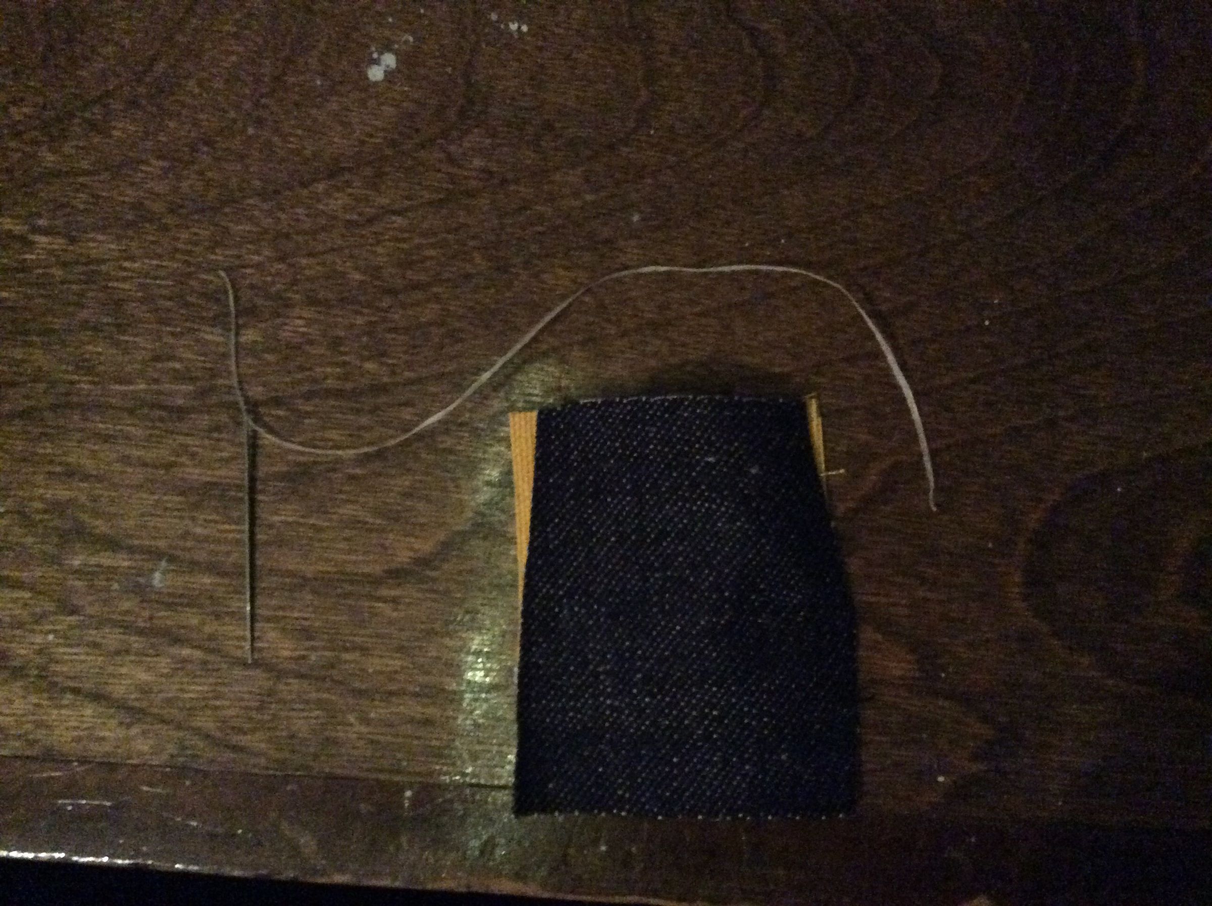 How to Sew With Dental Floss 6 Steps Instructables