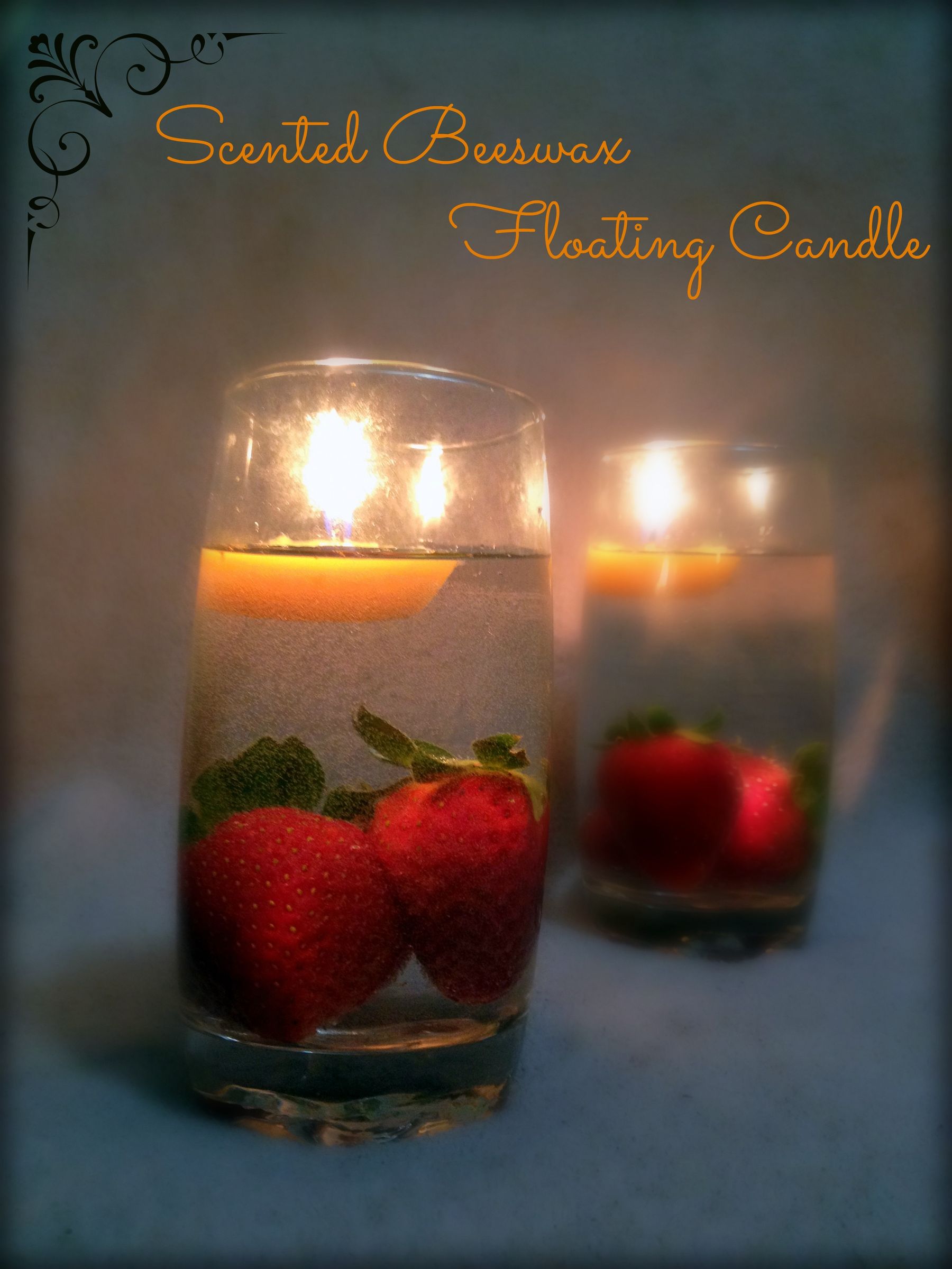 Scented Beeswax Floating Candles (Nature's Air Purifier) 7 Steps