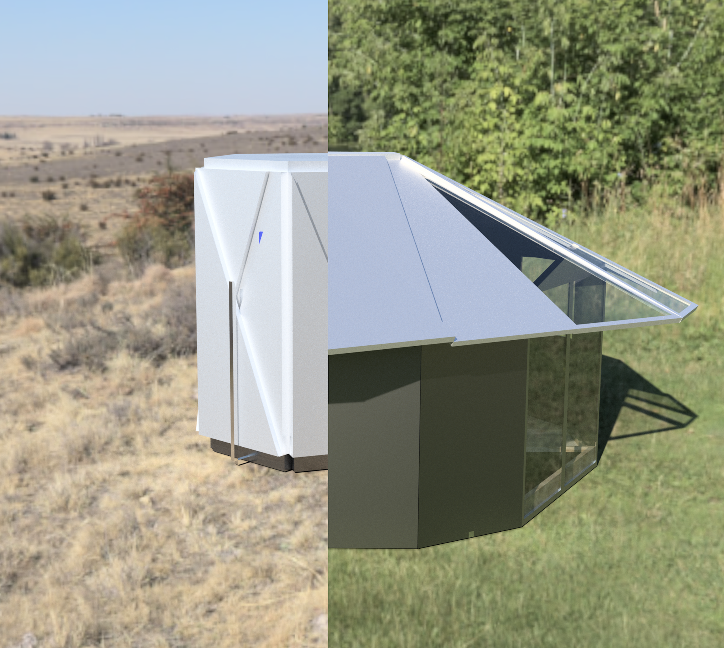 Foldable Disaster Relief House