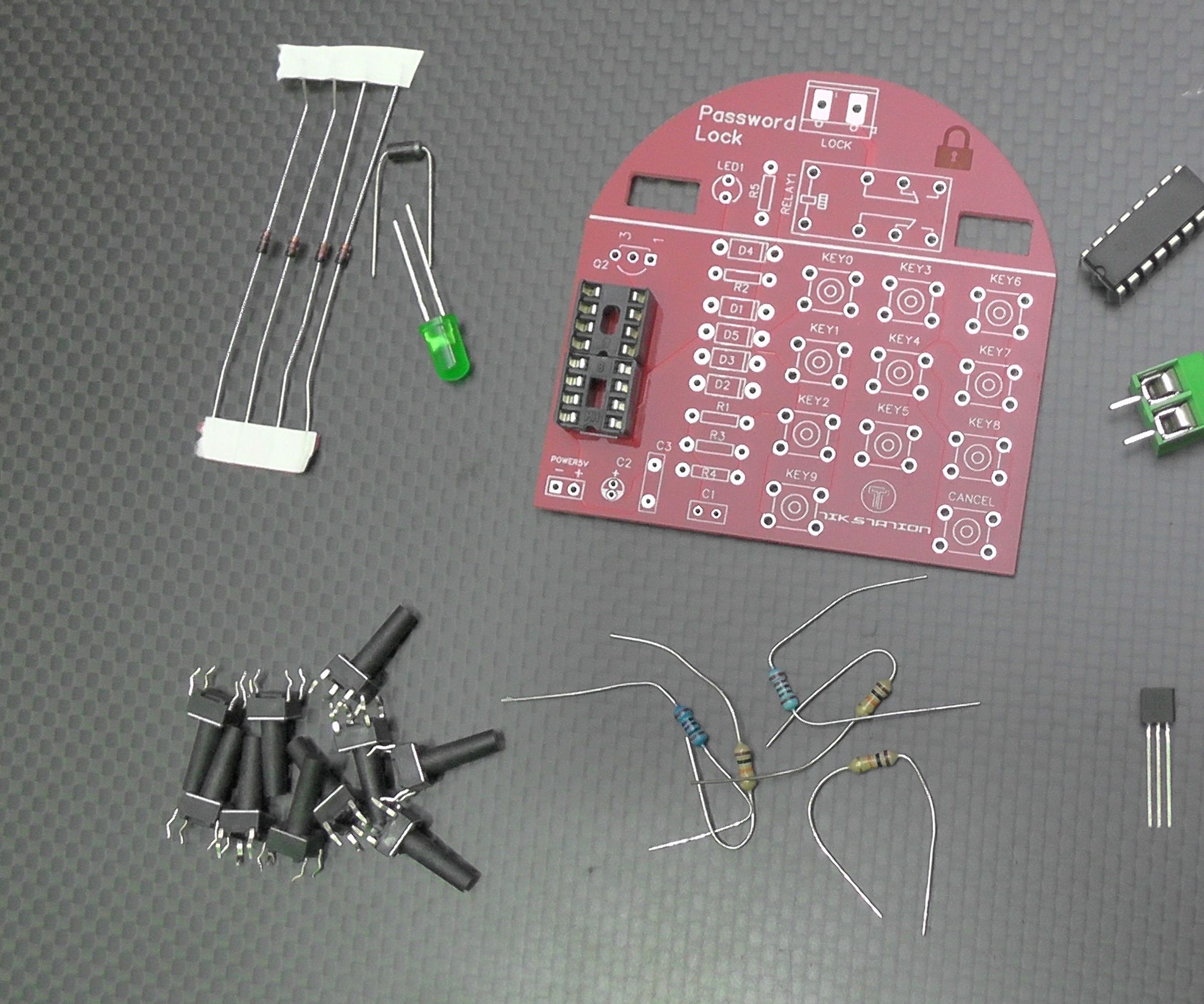 قفل بكود سري (Password Lock)