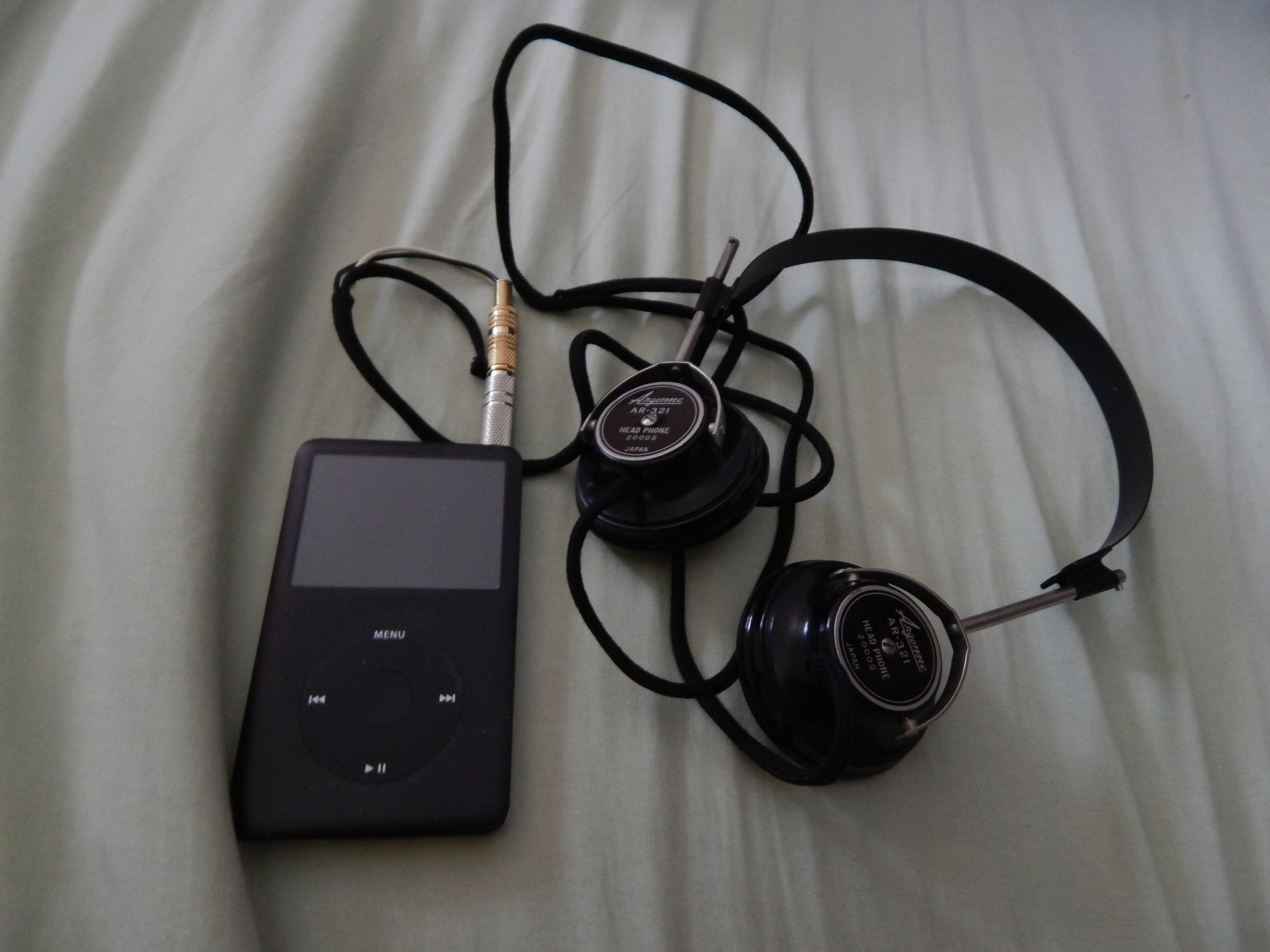 Antique Headphones for Ipod