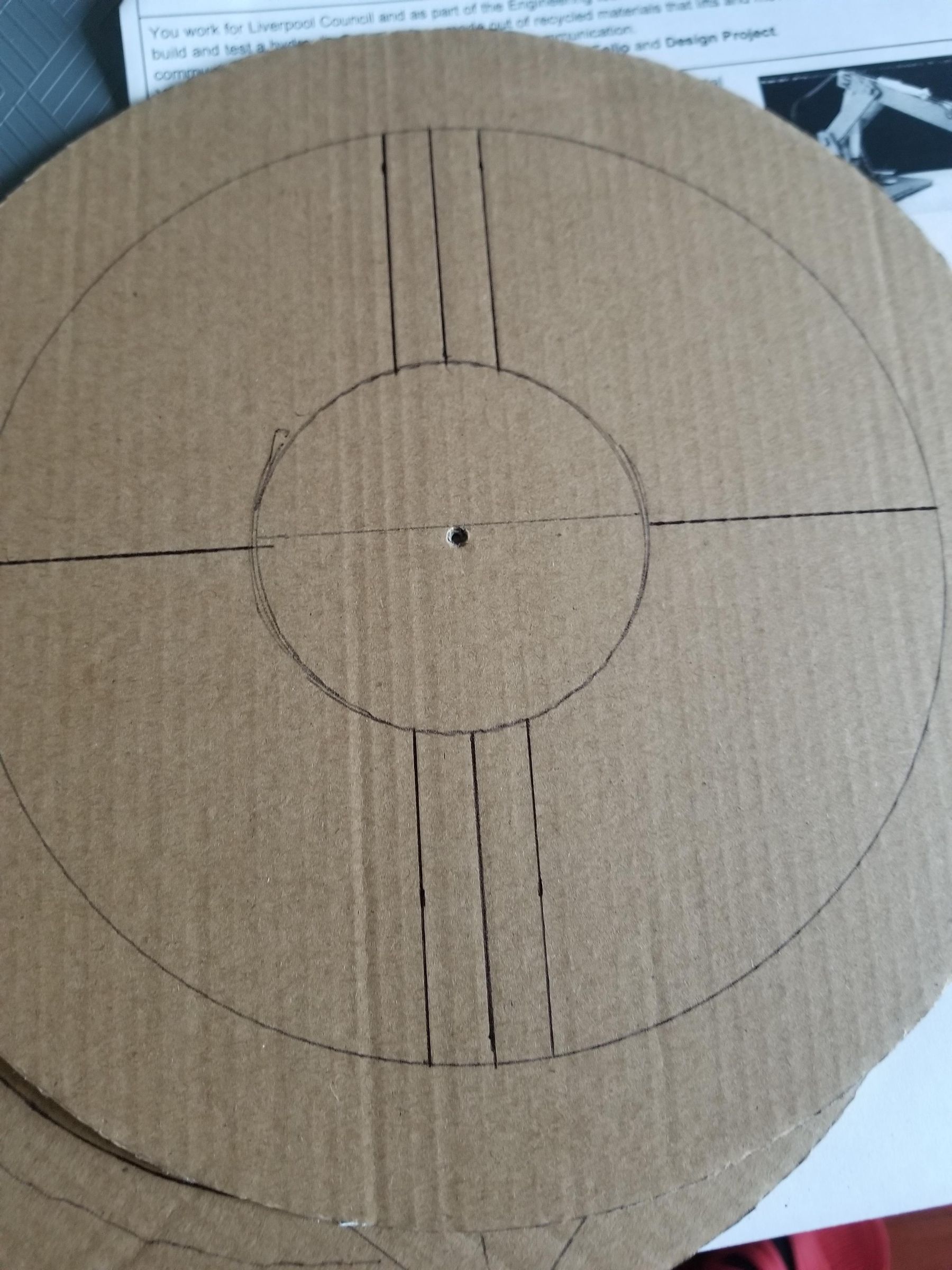 Cardboard Ferris Wheel - Learning From Home Project : 21 Steps (with ...