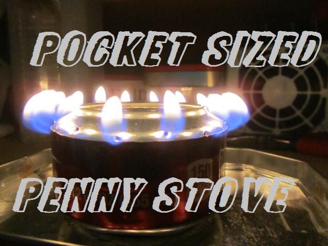 Pocket Sized Penny Stove