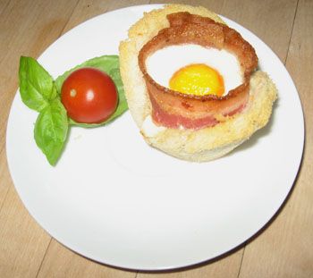 Mmmm Bacon Cup Cake,s