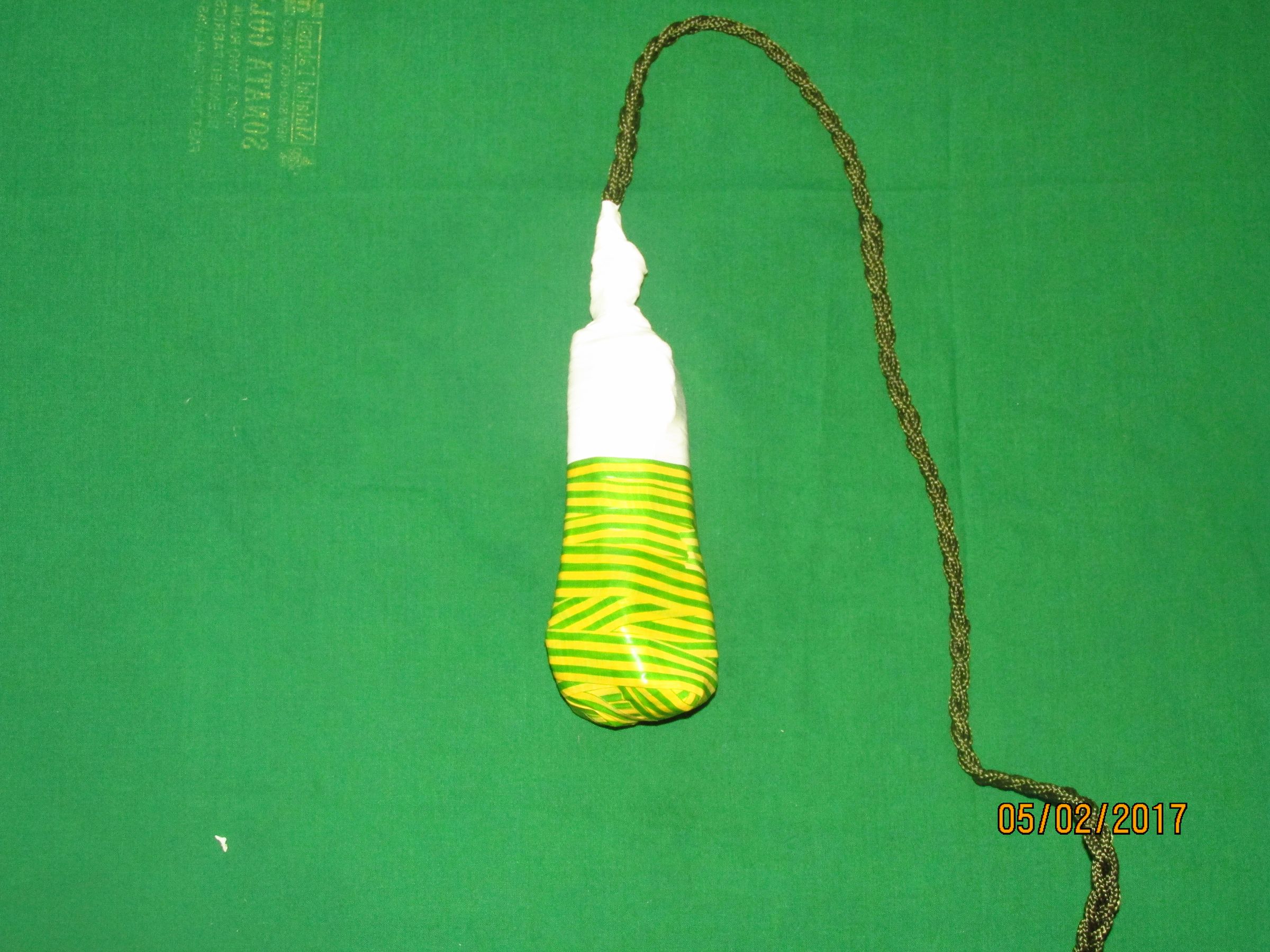 Practice Rope Dart/Meteor Hammer 5 Steps Instructables