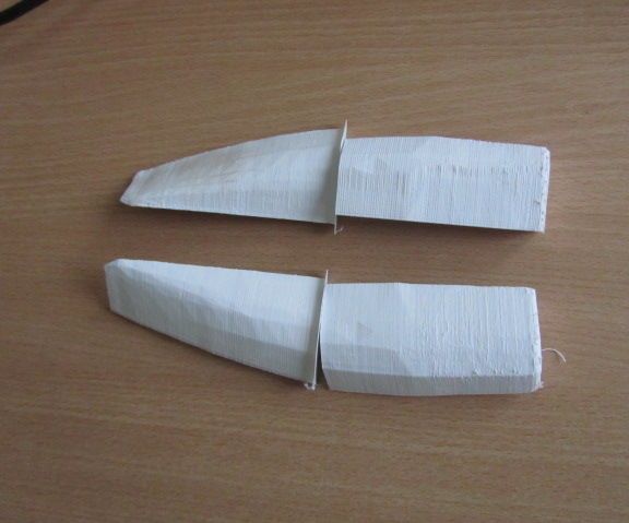 3D Printed Model of a Yacht, in 4 Parts, to Make It Bigger