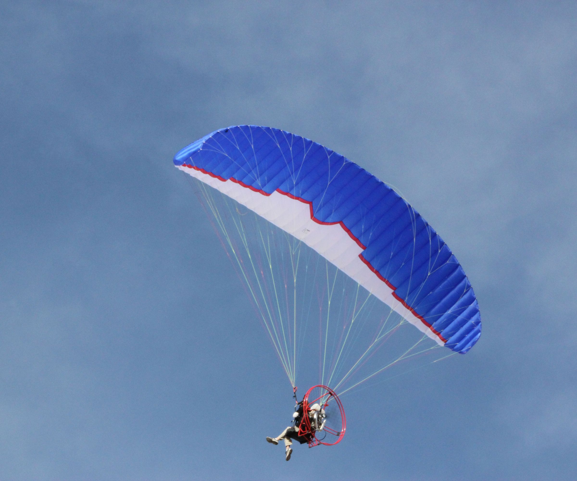 Flying a Powered Paraglider
