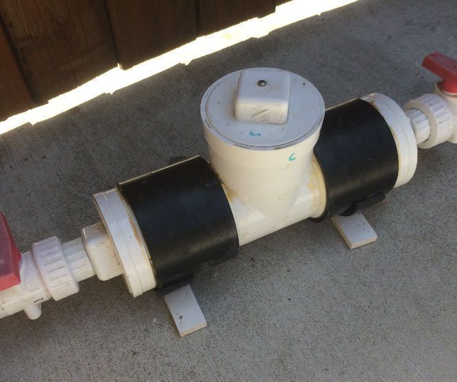 SOLIDS FILTER - Part of a Aquaponic BALCONY GARDEN Design