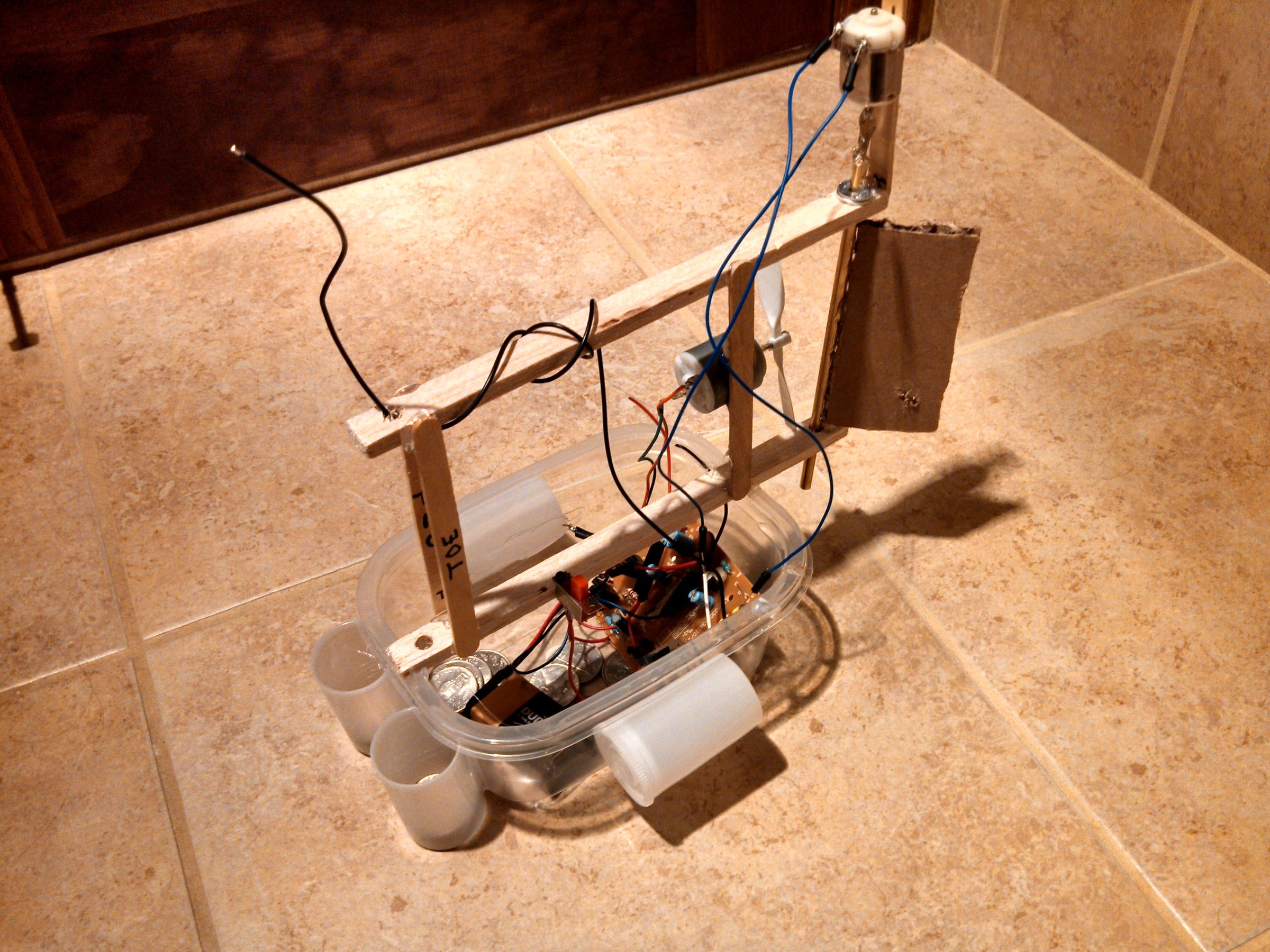 Miniature Remote Control Airboat 5 Steps Instructables