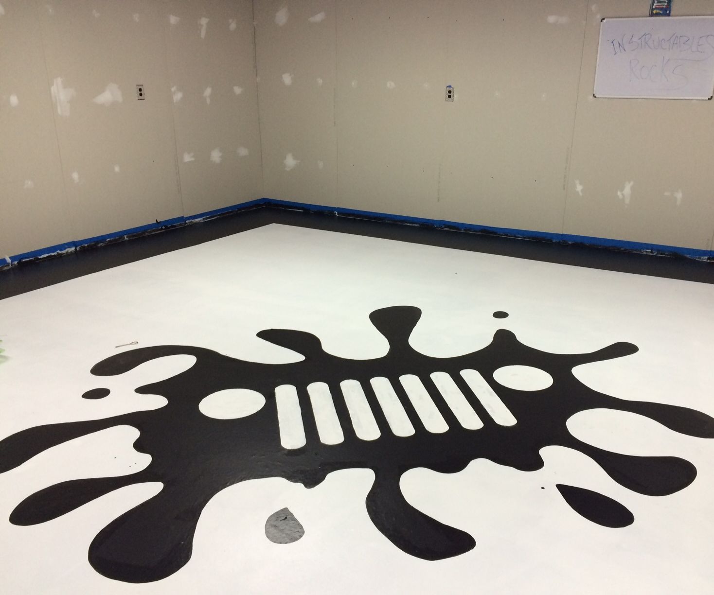 THE JEEP CAVE FLOOR