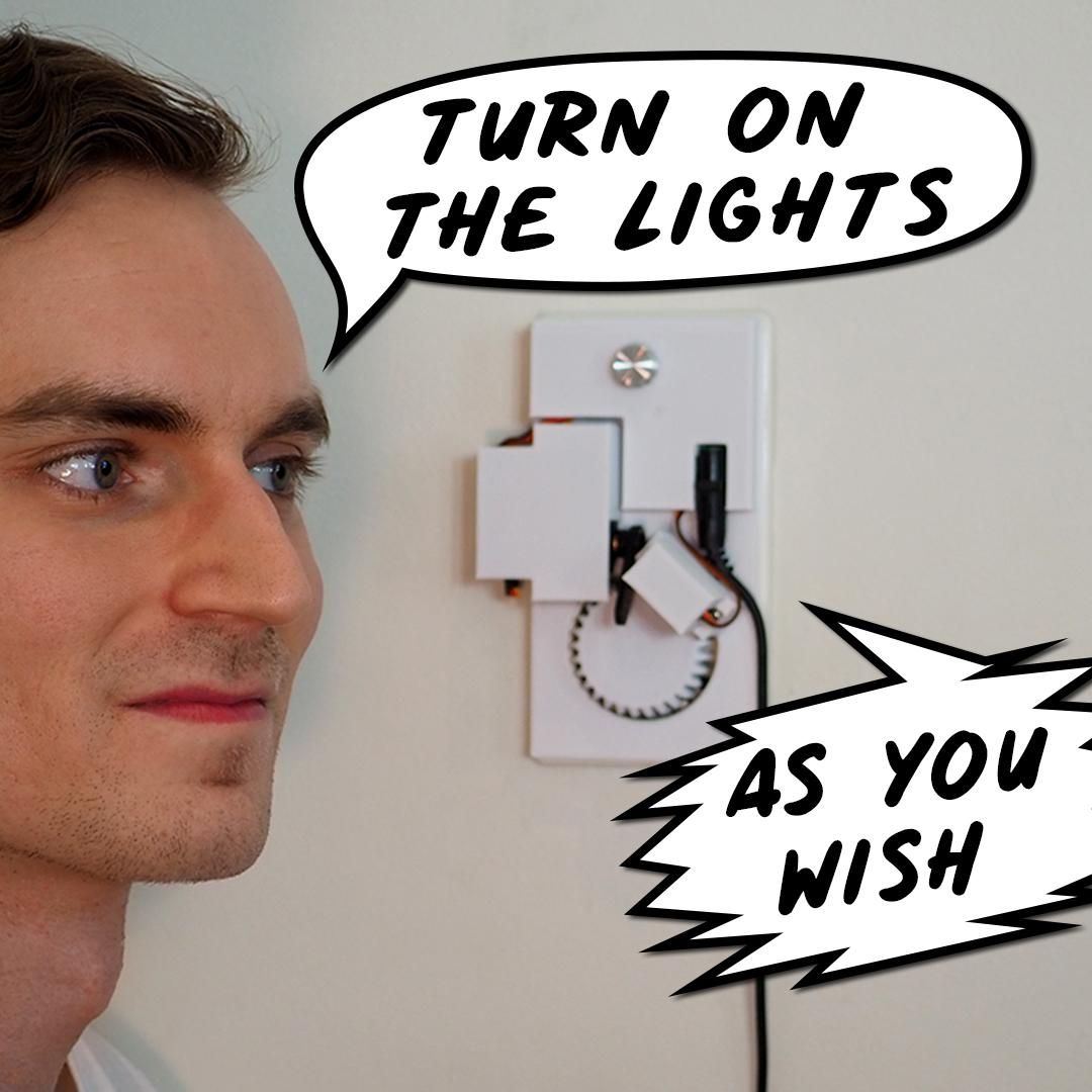 Roboticized Light Switch for Home Automation 6 Steps (with Pictures