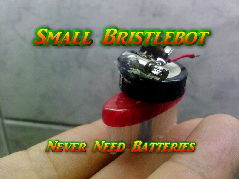 Small Bristlebot-Never Need Batteries!