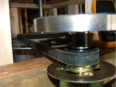 PM DC Motor Generator Mount