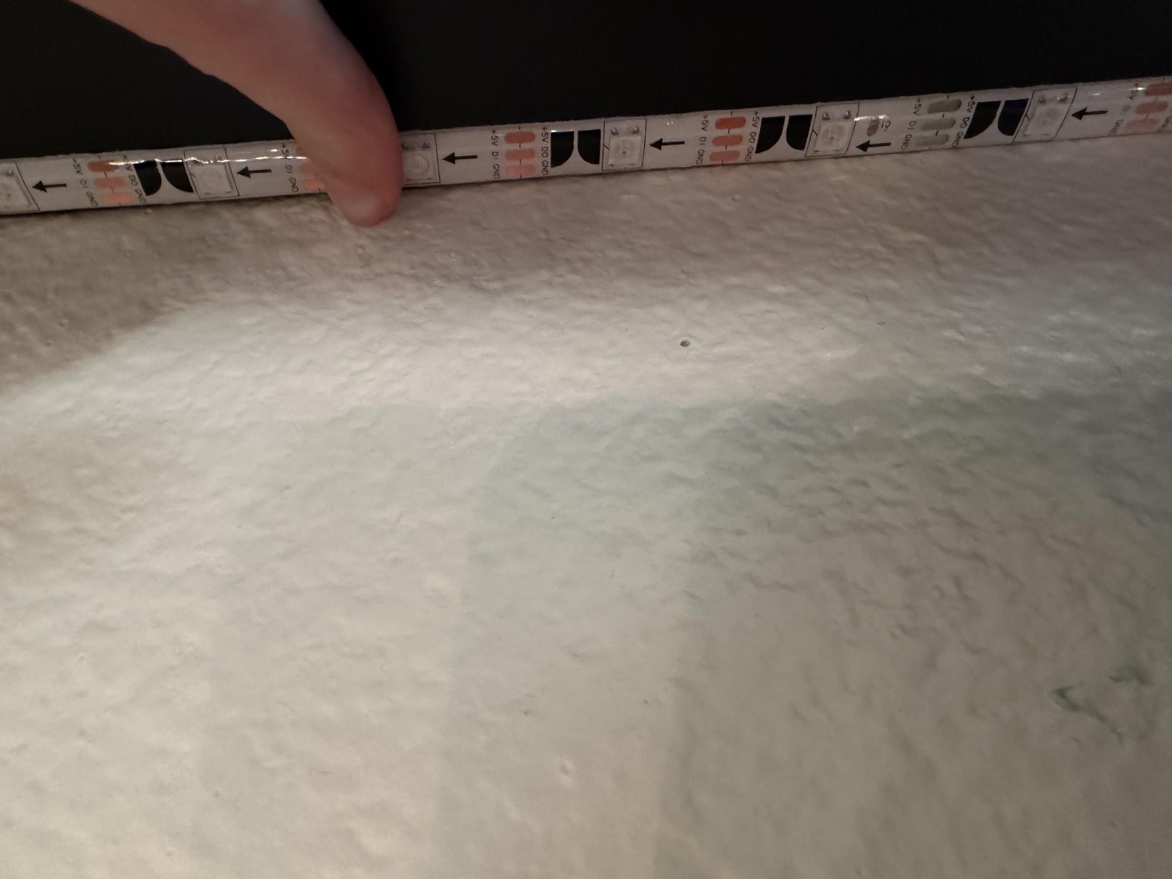 How to Install and Customize LED Strip Lights for a Desk Setup : 11 ...