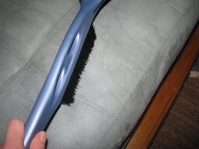 Bristle the Fibers Back in Place.