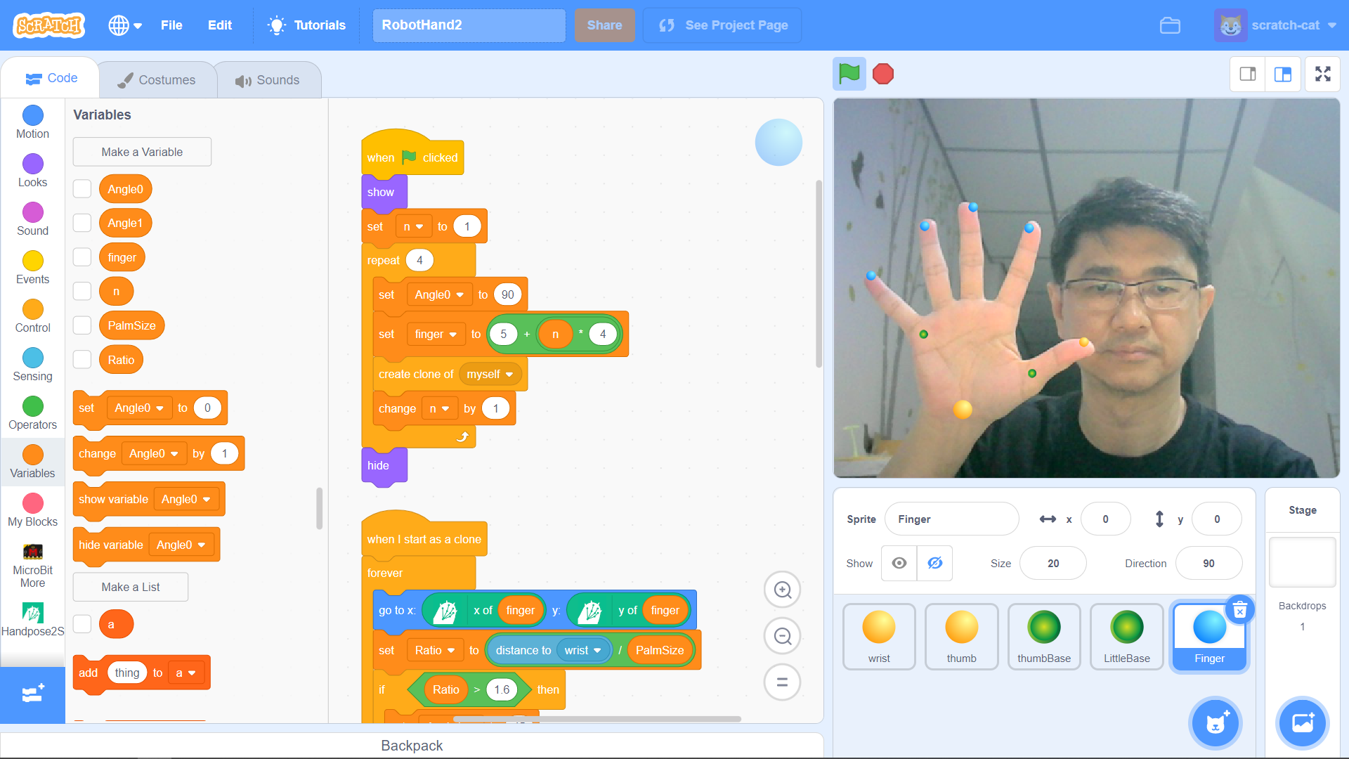 Control Robot Hand With Scratch and Micro:bit : 10 Steps - Instructables