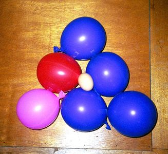 How to Drop an Egg One Story Without It Breaking : Bouncy Balloons