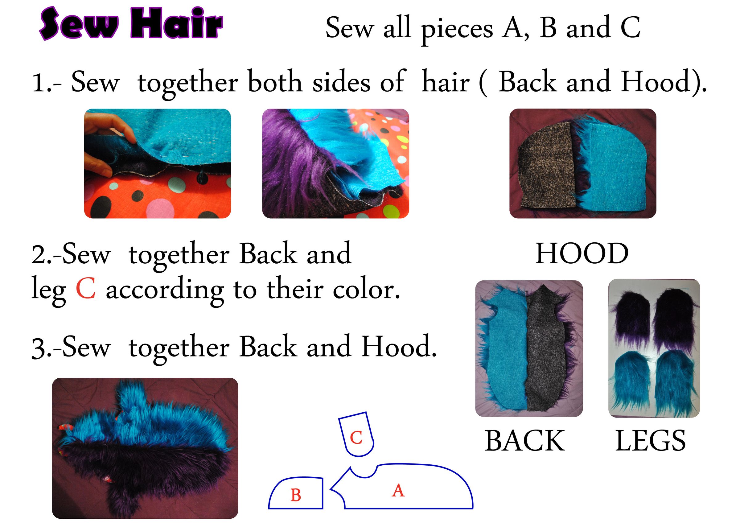 Monsters HOW TO MAKE DOG COSTUME 5 Steps (with Pictures