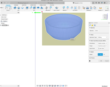 CAM Program for Round Shape