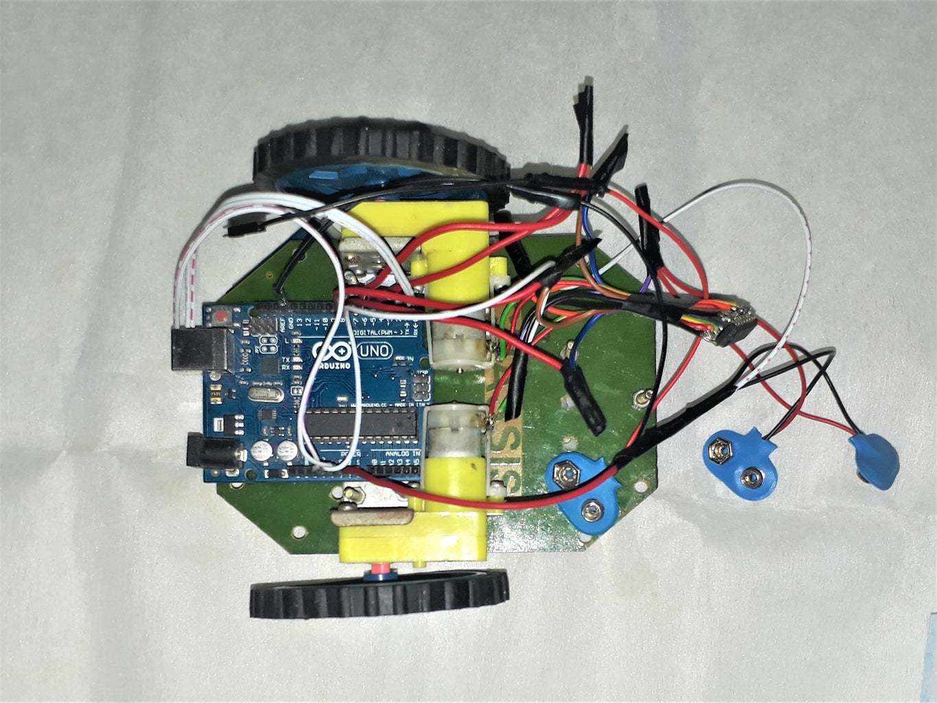 Bluetooth Controlled Robot Using Android Mobile