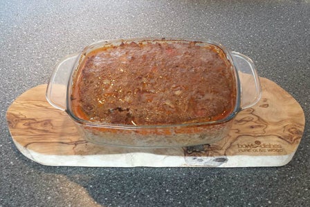 Oven Bake the Meat