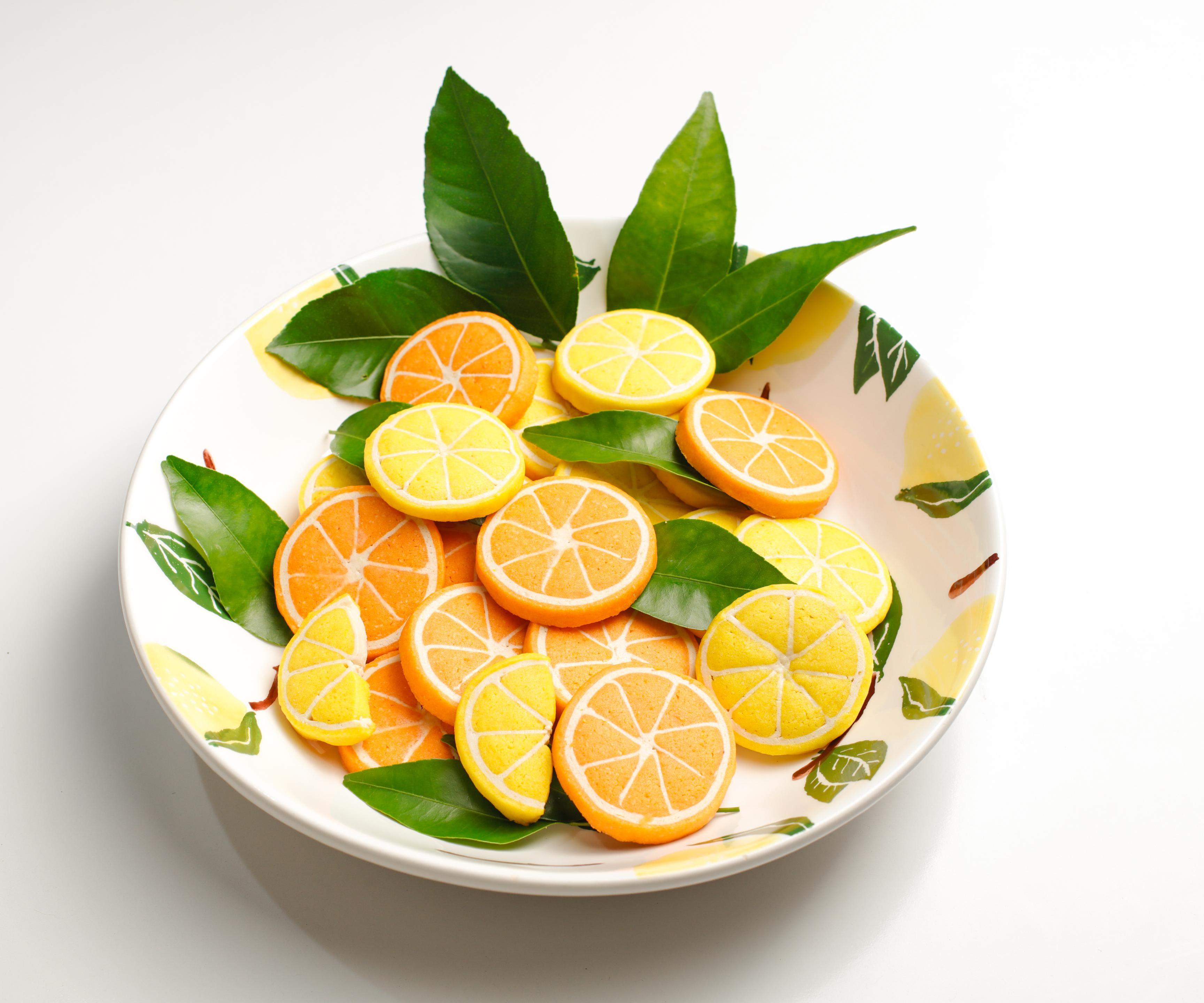 Realistic Orange & Lemon Cookies