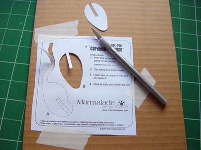 Practically Free Cat Toy: Cardboard Mouse : 8 Steps - Instructables