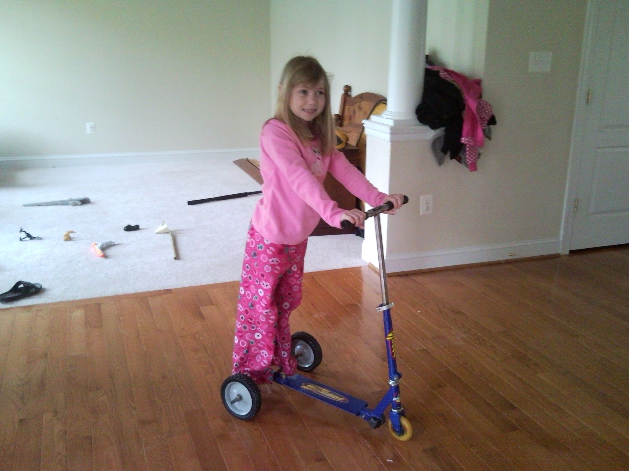 How to Make a Tri-Scooter!!