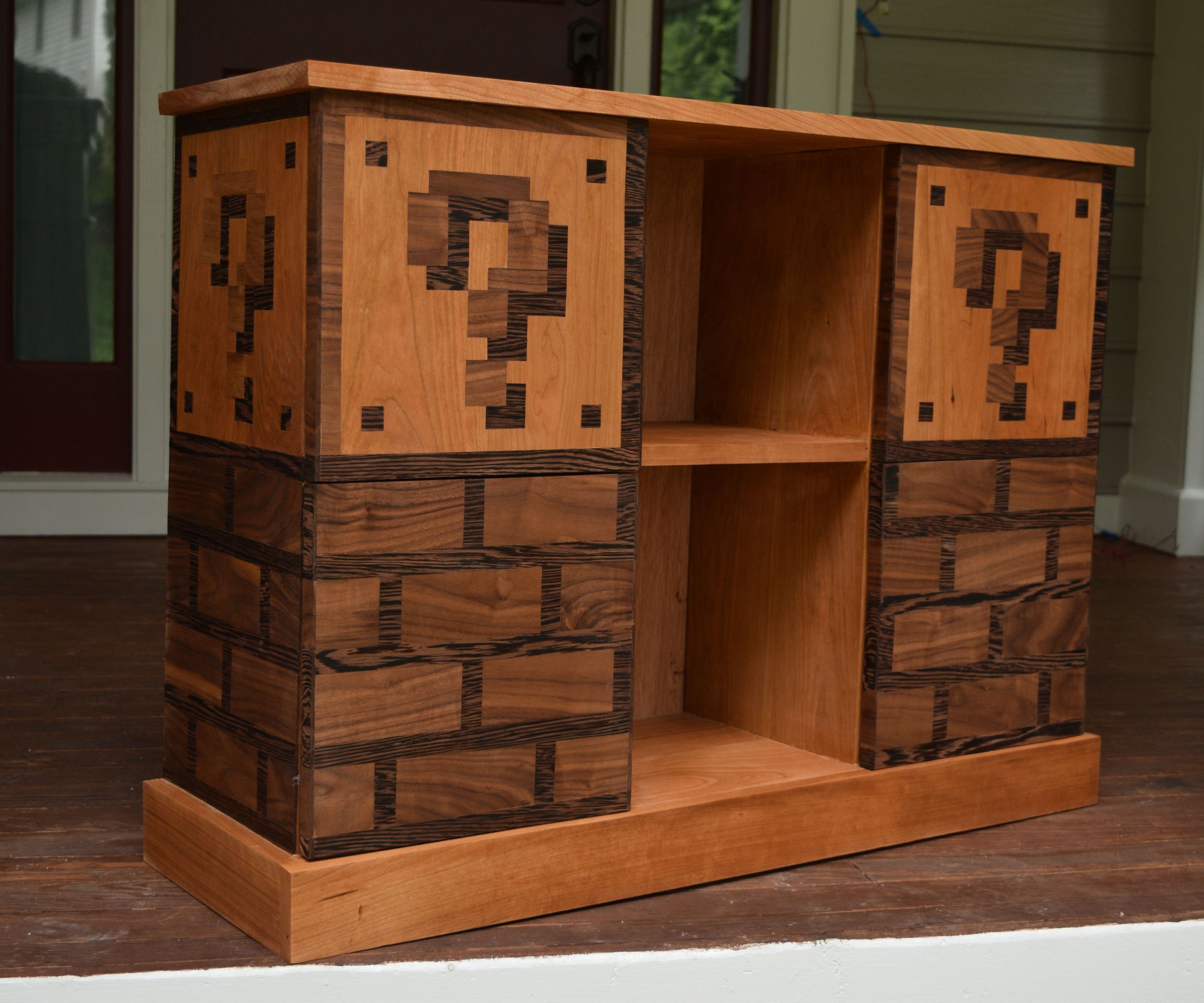 Mario Themed Bookcase