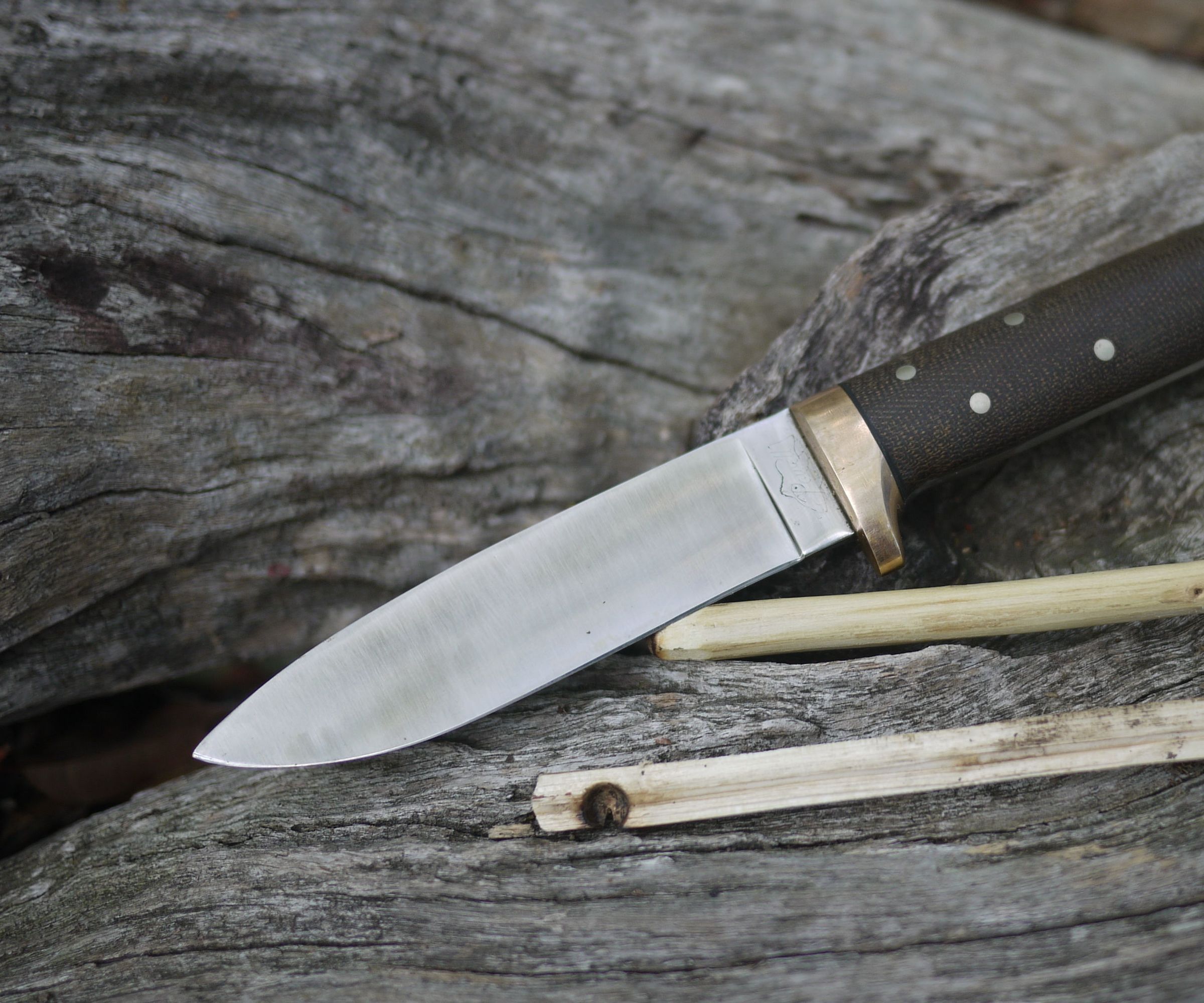 Hand Drill Fire With Green Wood!