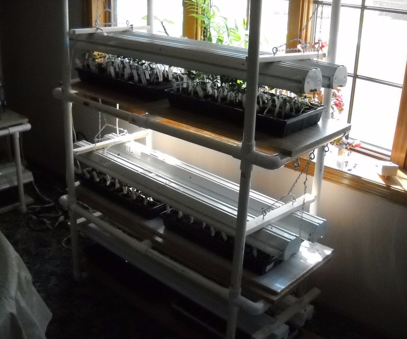 Plant Starting Light Stand